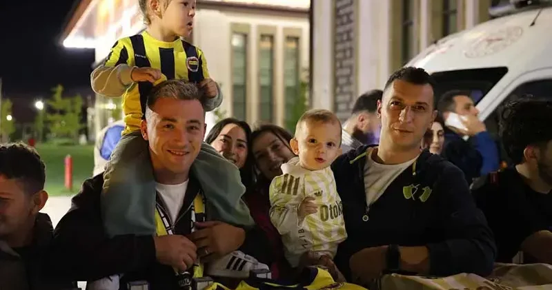 Fenerbahçe kafilesi, Rize’ye geldi