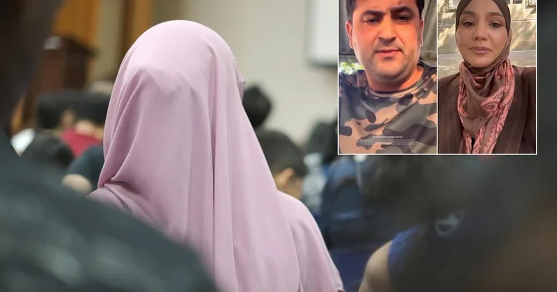 Azerbaycan da başörtüsü yasağına tepki yağıyor: Kolumu vatan için verdim, kızım okula alınmıyor