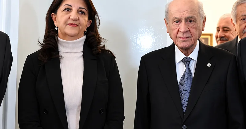 DEM İmralı heyeti, MHP lideri Bahçeli ve TBMM Başkan Vekili Adan la Meclis te görüştü