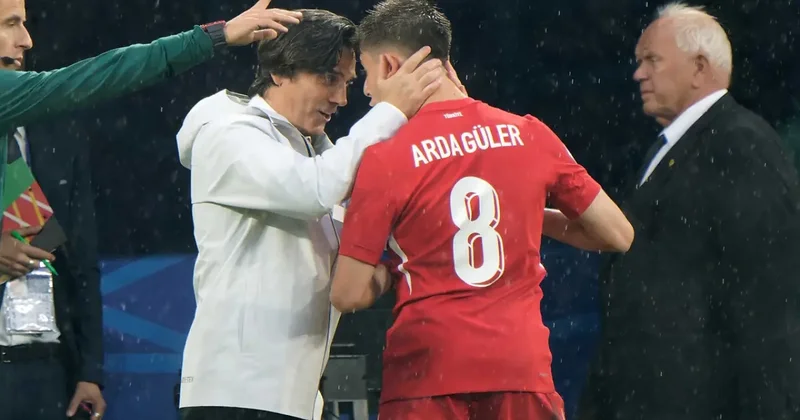 Arda Güler den Montella ya veda!
