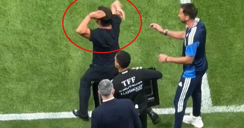 Emre Belözoğlu, Barış Alper Yılmaz ın golünden sonra çıldırdı