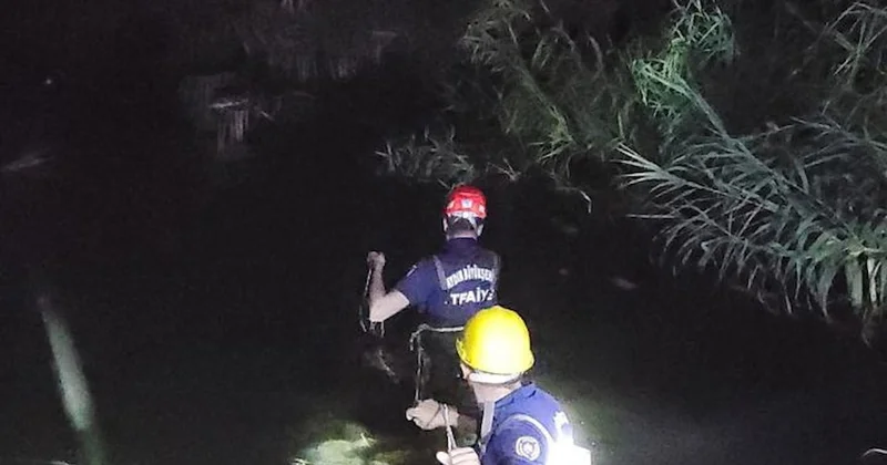 Su kanalına devrilen motosiklette 1 kişi hayatını kaybetti Sözcü Gazetesi