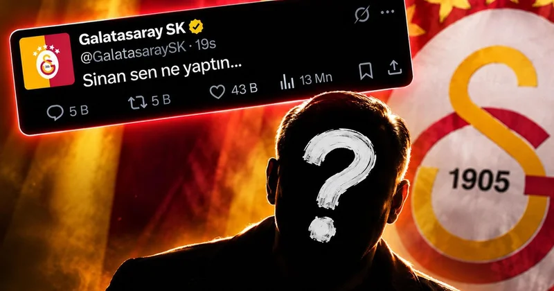 Galatasaray ın Sinan sen ne yaptın paylaşımının sırrı çözüldü!