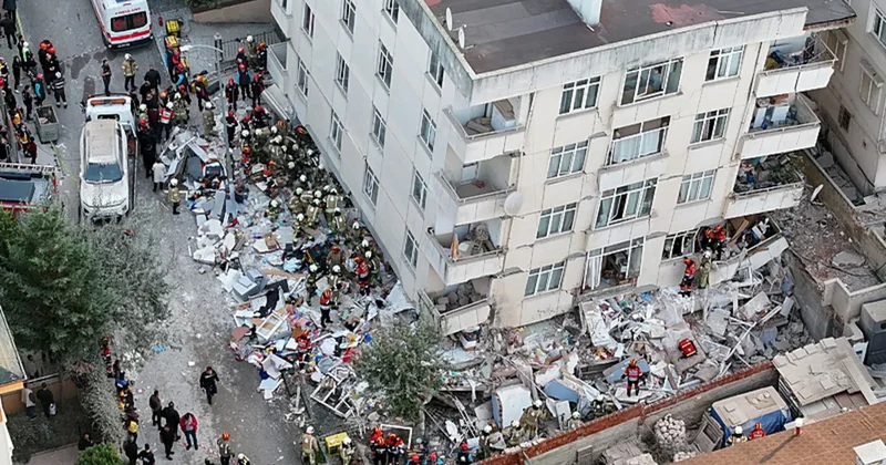 SON DAKİKA... Maltepe de 7 katlı binanın 3 katı çöktü! Bir kişinin daha cansız bedenine ulaşıldı: Can kaybı 5 e ulaştı