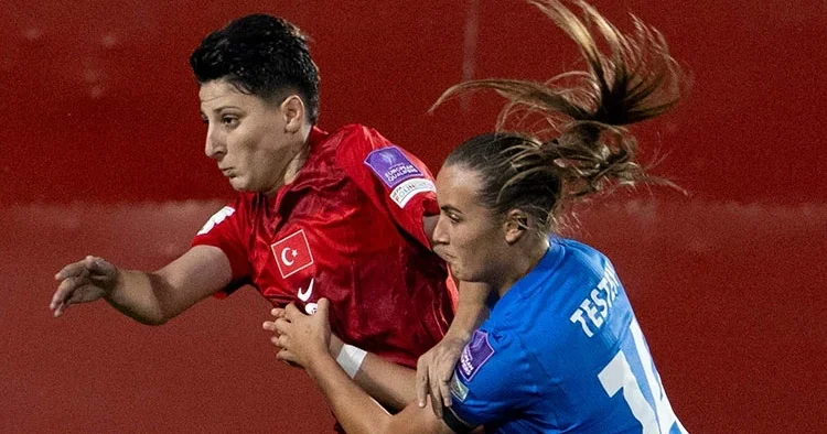A Milli Kadın Futbol Takımı, Dünya Kupası elemelerine 1 puanla başladı!