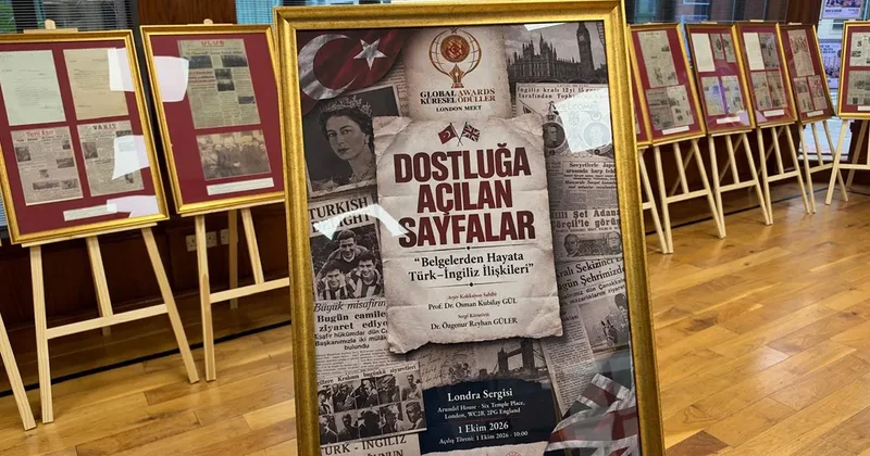 KGK sergisi Yunus Emre Londra merkezinde açıldı