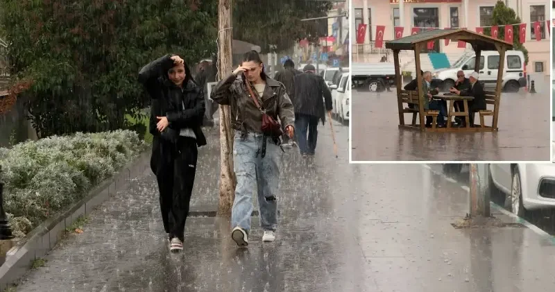 Tekirdağ ve Kırklareli nde sağanak etkili oldu Tekirdağ Haberleri