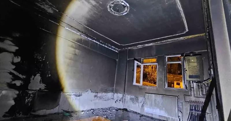 Hakkari’de korkutan yangın