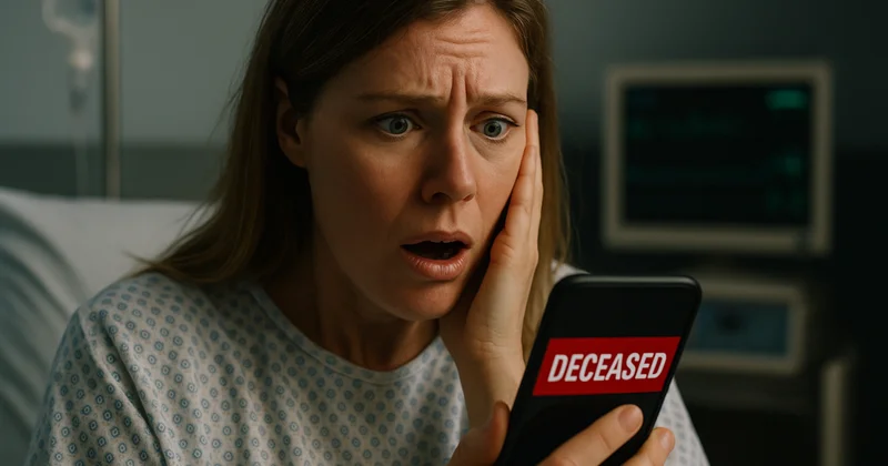 Yaşıyorlardı, ama hastane ölü ilan etti! Yüzlerce kişiye ölüm ilanı gönderildi Sözcü Gazetesi