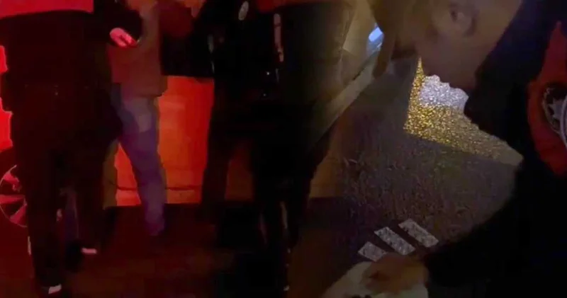 Polisi görür görmez kaçtı: Aracından bakın ne çıktı