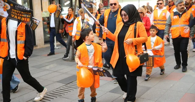 Ordu da LÖSEV tarafından farkındalık yürüyüşü düzenlendi Ordu Haberleri