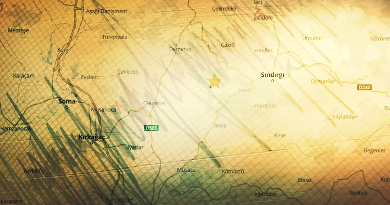 Son dakika! Balıkesir Sındırgı da 4,5 büyüklüğünde deprem