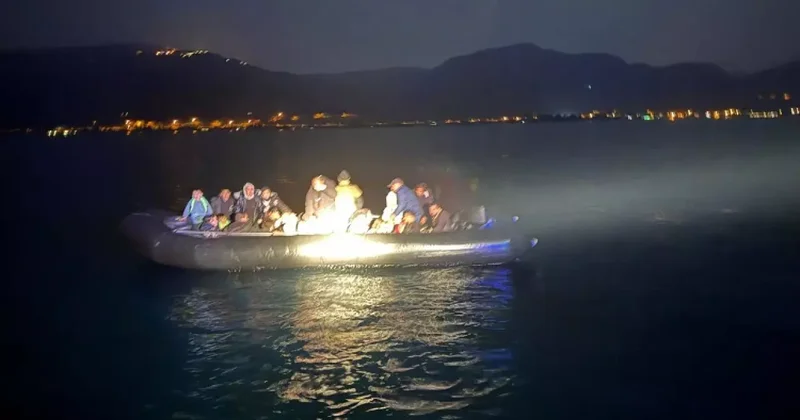 Çanakkale de 34 kaçak göçmen yakalandı