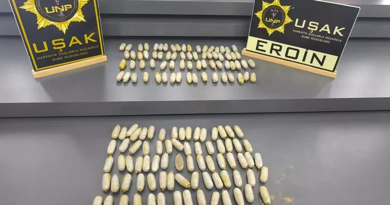 Midelerinde 1 kilo 100 gram uyuşturucu bulundu: 2 şüpheli tutuklandı