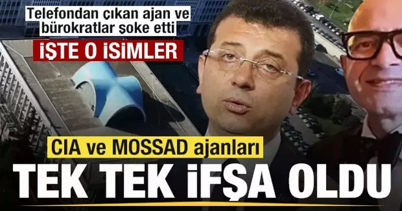 CIA ve MOSSAD ajanları ifşa oldu! Hüseyin Gün’ün telefonundan çıktı! İsimler şoke etti
