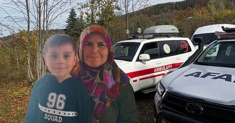 Anne ve küçük çocuğunu arama çalışmaları 7. gününde