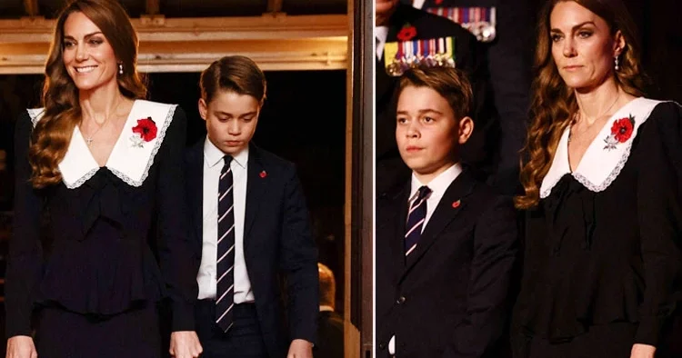 Ne çabuk büyüdü de annesine eşlik ediyor... Bu kez yanına oğlunu aldı