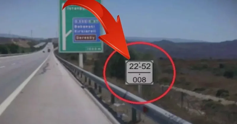 Trafikte herkesin gördüğü ama ne olduğunu bilmediği tabela: İşte anlamı Sözcü Gazetesi