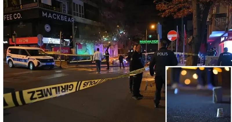 Motosikletli saldırgan sokak ortasında dehşet saçtı: Bir yaralı Ankara Haberleri