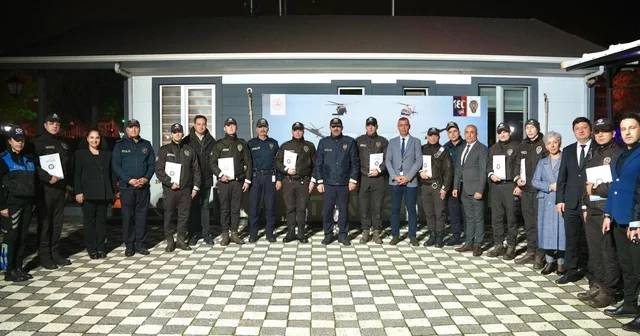 Tekirdağ da başarılı bekçilere teşekkür belgesi verildi Tekirdağ Haberleri