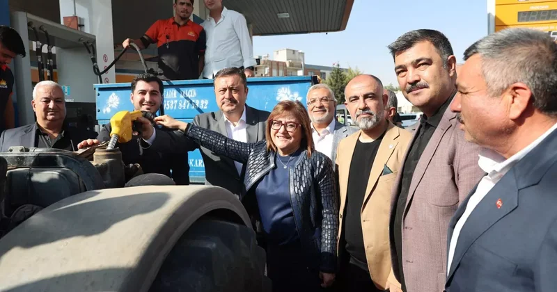 Gaziantep Büyükşehir’in Türkiye’ye örnek yüzde yüz hibe ile mazot desteği sürüyor