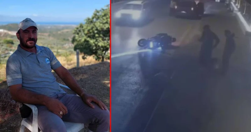 Yola savrulan motosiklet sürücüsü feci şekilde can verdi