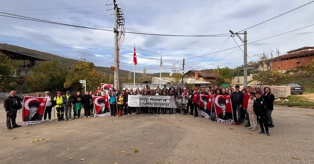 Nilüferliler, Ata yı Mysia Yolları nda andı Bursa Haberleri