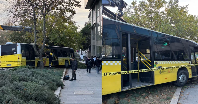 Beşiktaş ta İETT otobüsü kaza yaptı: Kalp krizi detayı! Sözcü Gazetesi