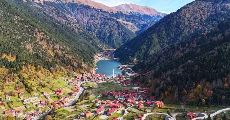 Uzungöl’de sonbaharın en güzel hali