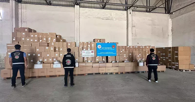 Gümrük muhafaza ekipleri 51 milyon makaron ele geçirdi