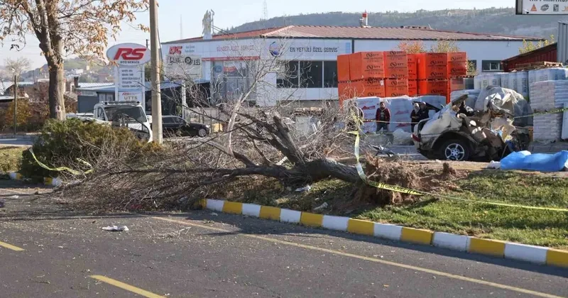 İkiye bölünen otomobil, genç arkadaşlara mezar oldu