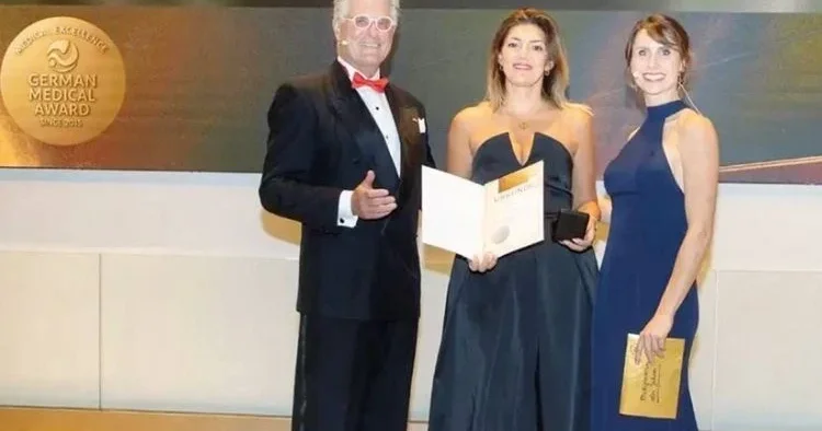 Alman Tıp Ödülü Ebru Hanım’ın