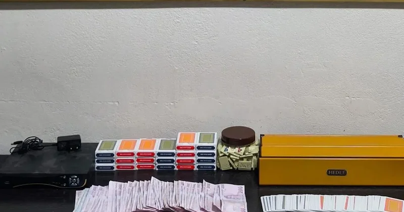 Dernek görünümlü kumarhaneye baskın: Çok sayıda gözaltı