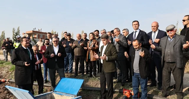 Merzifon da basınçlı sulama tesisi hizmete açıldı Amasya Haberleri