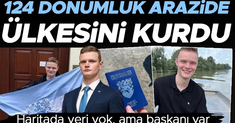 Haritada yeri yok, ama başkanı var: 124 dönümlük arazide ülkesini kurdu! ‘Bu bölgeler, gücün sınandığı yerler’