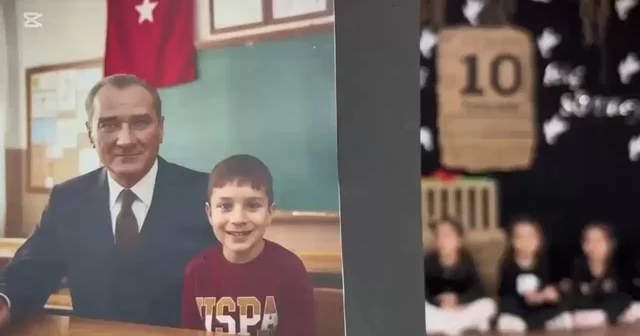 Anaokulu öğrencilerine yapay zeka ile Atatürk sürprizi Amasya Haberleri