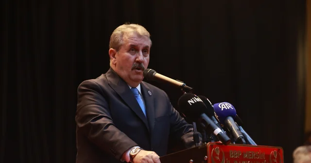 Destici: Türk bayrağını asmayan benim kardeşim olamaz Mersin Haberleri