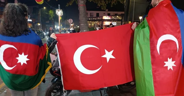 Karabağ ın kurtuluşu Tekirdağ da coşkuyla kutlandı Tekirdağ Haberleri