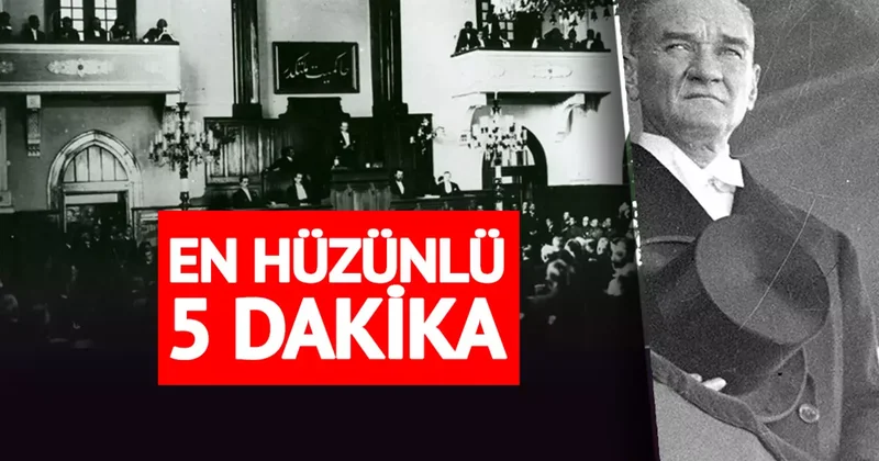 Yeni cumhurbaşkanı seçilecekti! Meclis te en hüzünlü 5 dakika: 11 Kasım da milletvekilleri gözyaşlarıyla Ata yı andı