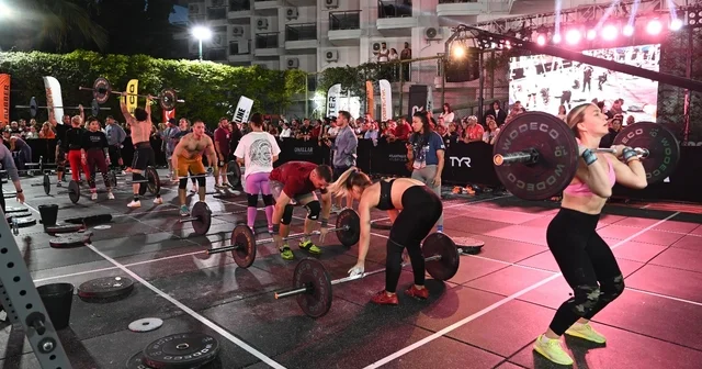 Kuşadası nda Uluslararası CrossFit Şampiyonası başladı Aydın Haberleri