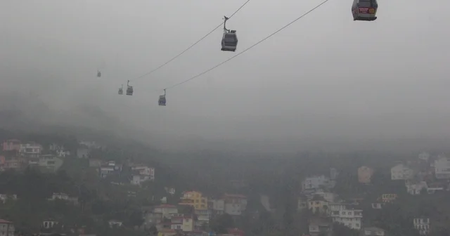 Ordu da sis kartpostallık manzara oluşturdu Ordu Haberleri