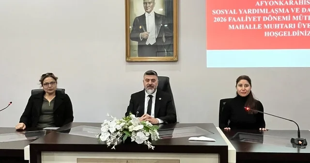 SYDV Mütevelli Heyeti seçimleri yapıldı Afyonkarahisar Haberleri