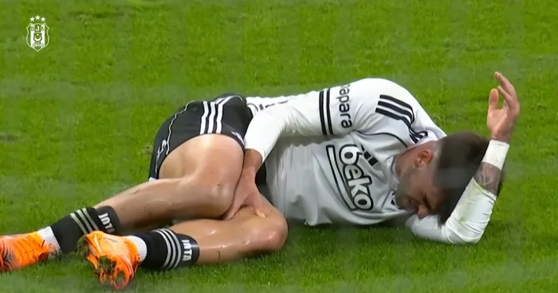 Beşiktaş ta çifte sakatlık şoku! En az 1 ay yok Sözcü Gazetesi