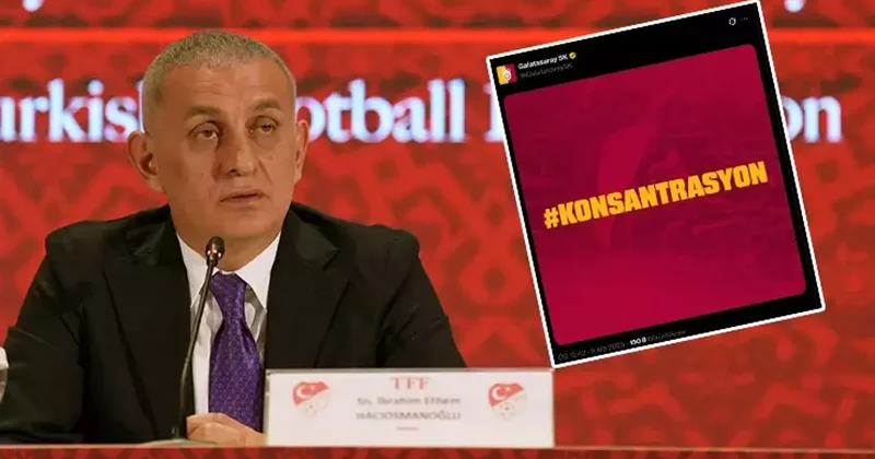 Hacıosmanoğlu konuştu, Galatasaray dan paylaşım geldi: Konsantrasyon Fanatik Gazetesi Galatasaray (GS) Haberleri Spor