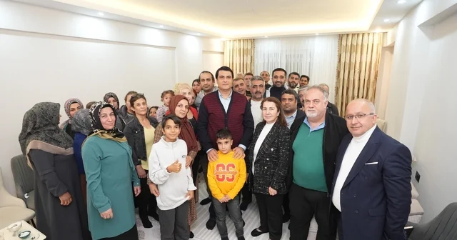 Yılmaz dan ev ziyaretleri Gaziantep Haberleri