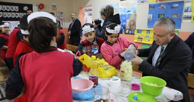 Ağrı da öğrenciler günlük yaşam becerilerini atölyelerde öğreniyor Ağrı Haberleri