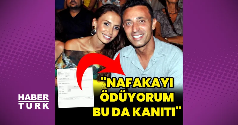 Mustafa Sandal dan eski eşine nafaka dekontlu yanıt Magazin haberleri