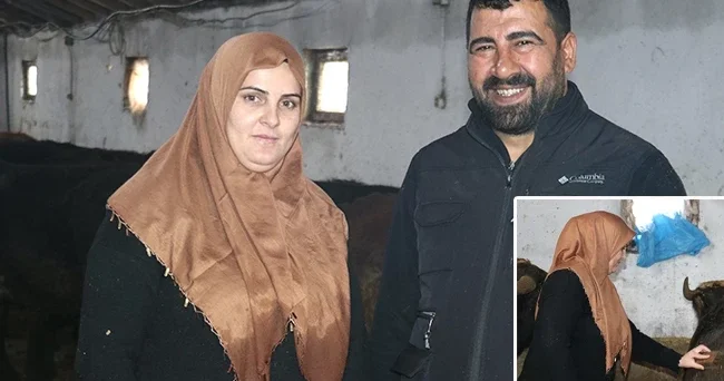 Eşini ikna etti beraber yaptılar: Azmiyle yöre halkına örnek oldu! Bir ilki başardılar