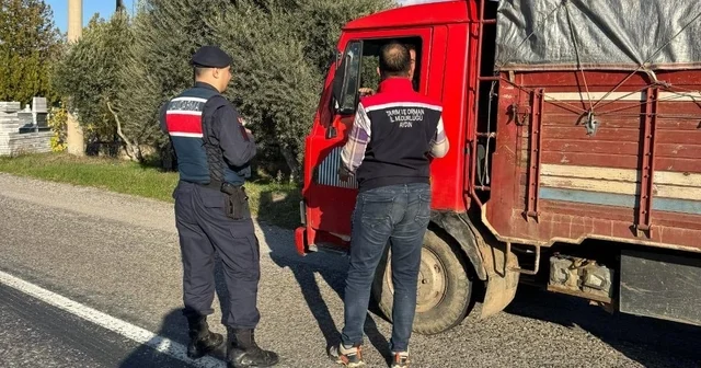 Bozdoğan da ilçe tarım ve jandarmadan yol denetimi Aydın Haberleri