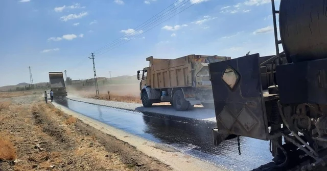 Sorgun da köy yolları asfaltlandı Yozgat Haberleri